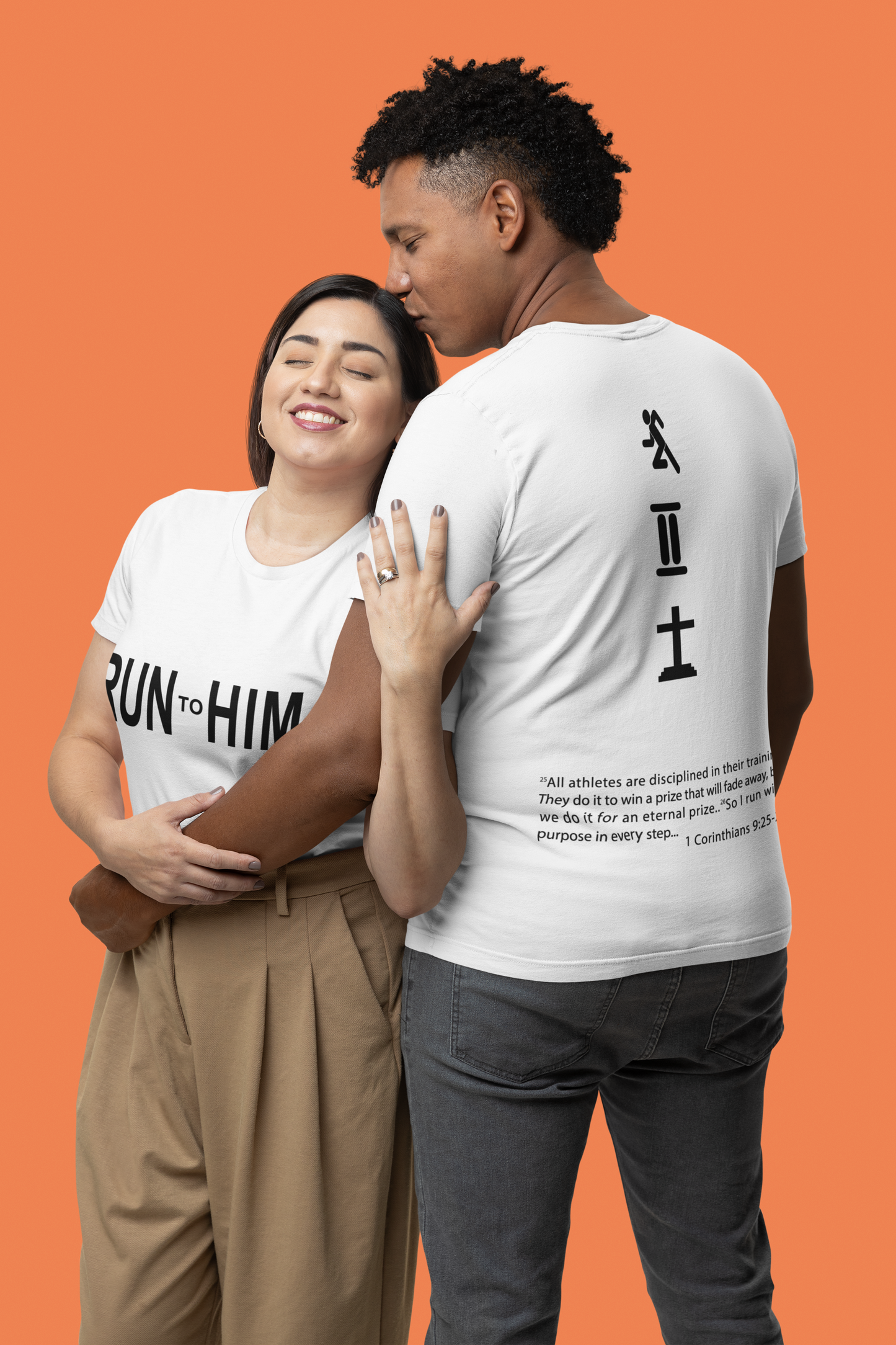 RUN TO HIM (BASIC TEE)